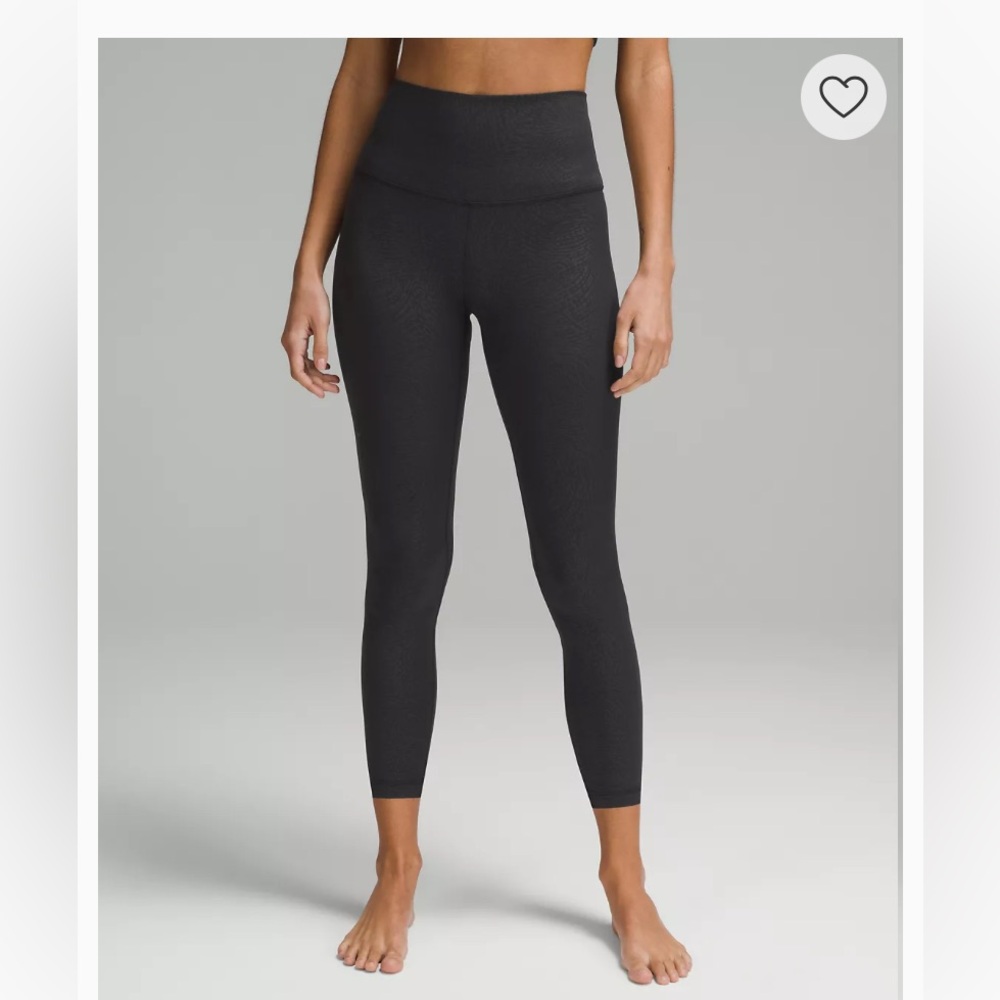 Lululemon High Rise 25 inch Aligns